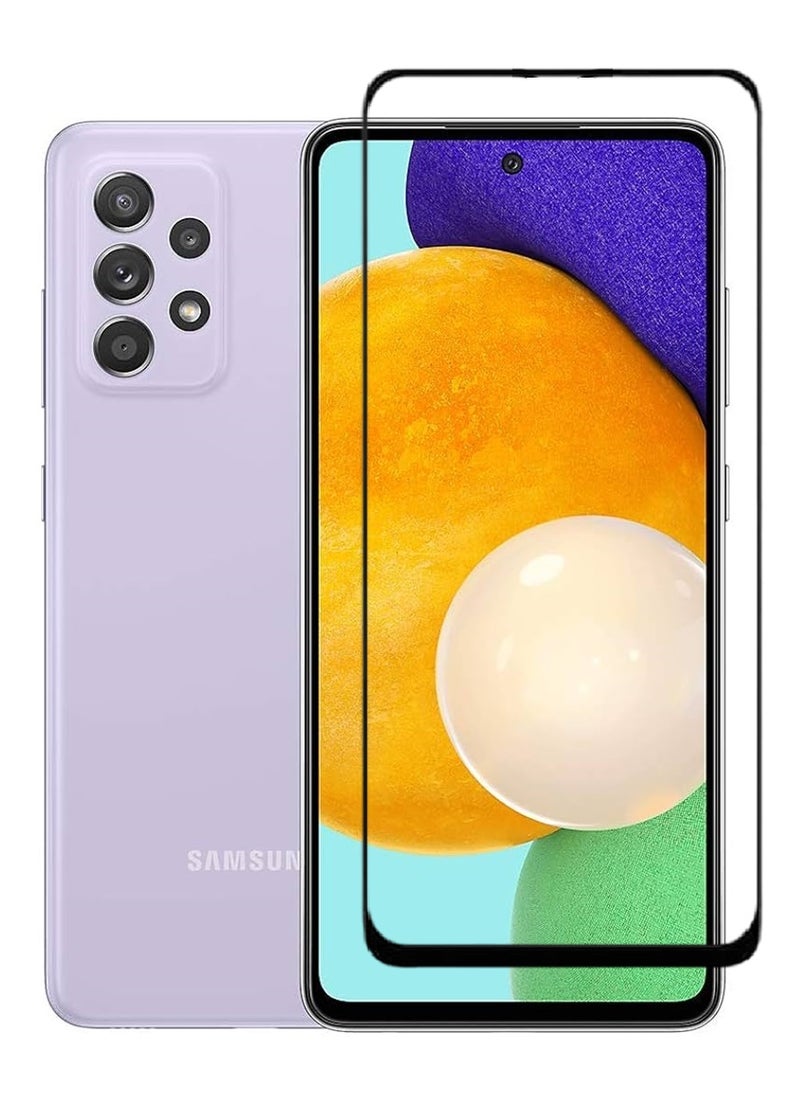 AINA Tempered Glass Screen Protector 5D Designed For Samsung Galaxy A52 5G Full Glue Edge to Edge Full Screen Coverage And Bubble Free - Image 1