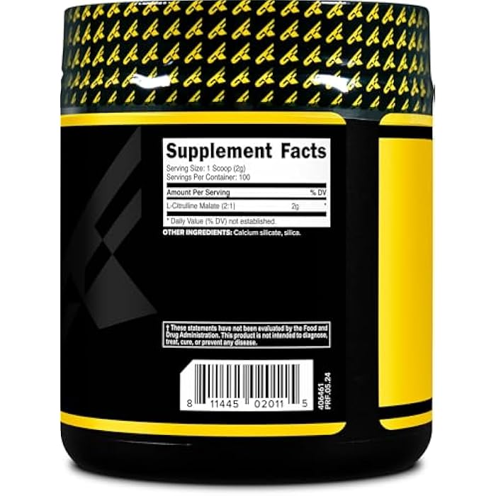 PrimaForce L-Citrulline Malate Powder, Unflavored Pre Workout Supplement, 200 Grams - Boosts Energy, Aids Recovery, Enhances Strength Performance – Vegan, Non-GMO - Image 4