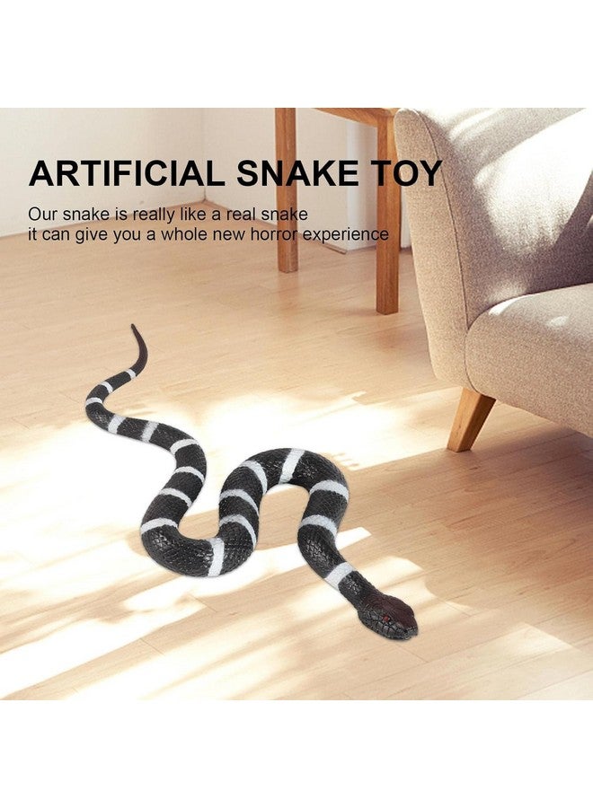 SUPER TOY Snake Toy for Kids Realistic Rubber Snake Prank Toy Fake Snake for Fun Scary Toy Snake for Outdoor Play for Parties and Decorations - Image 5