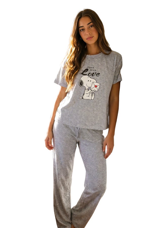 Love Snoopy Pajama Set - Image 1