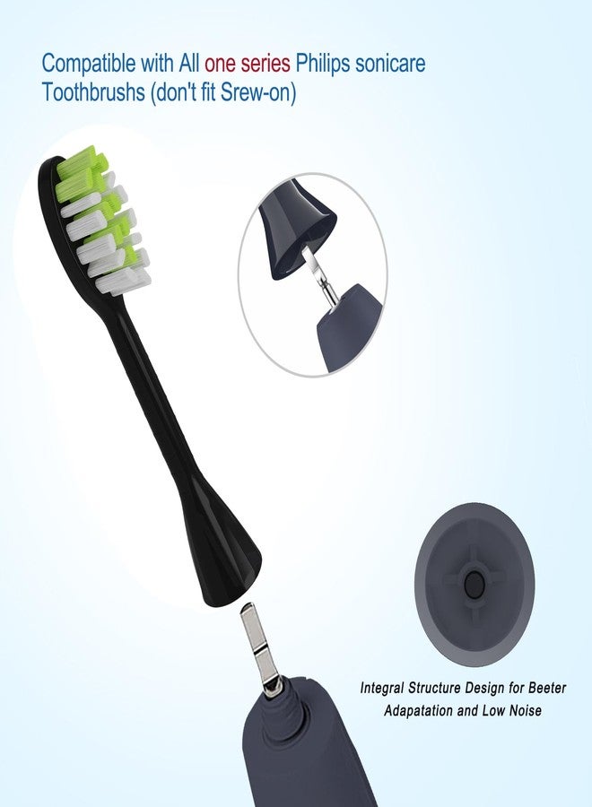 pisonicleara One Series Replacement Toothbrush Heads for sonicare Philips BH1022/06 - Image 3