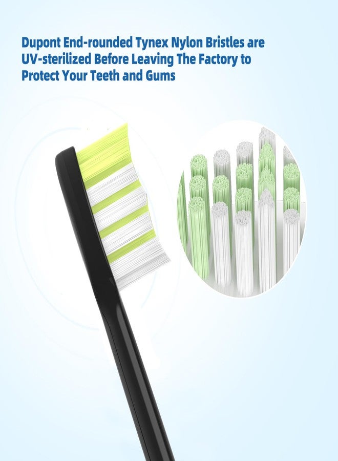 pisonicleara One Series Replacement Toothbrush Heads for sonicare Philips BH1022/06 - Image 5