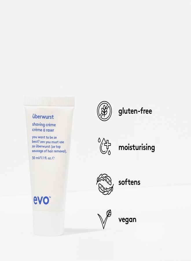 EVO Uberwurst Shaving Creme, 1.1 Fl Oz - Image 2