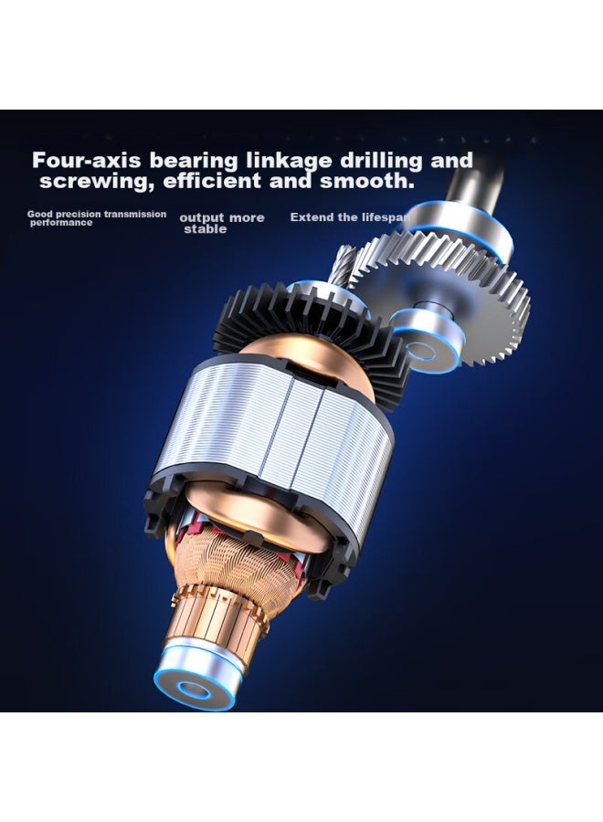 DONG Cheng Dongcheng 600w Multi-function Electric Screwdriver Drill J1z-ff05-10bk - Image 2