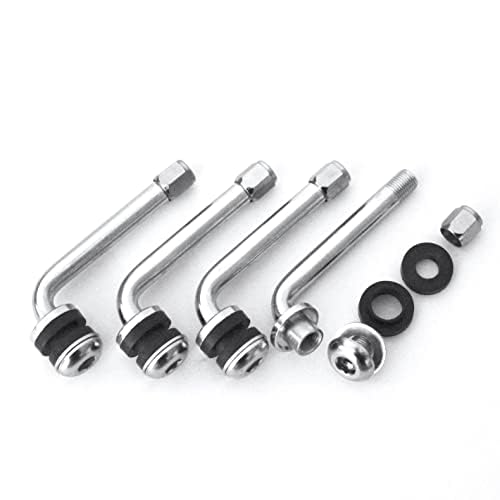 Skdorpfm Griplow 90 Degree Valve stem Size 2.36'' (60mm) for JDM, Euro, US 1 2 3 Multi-Piece Wheels Rim Cap tire (gw60) - Image 2