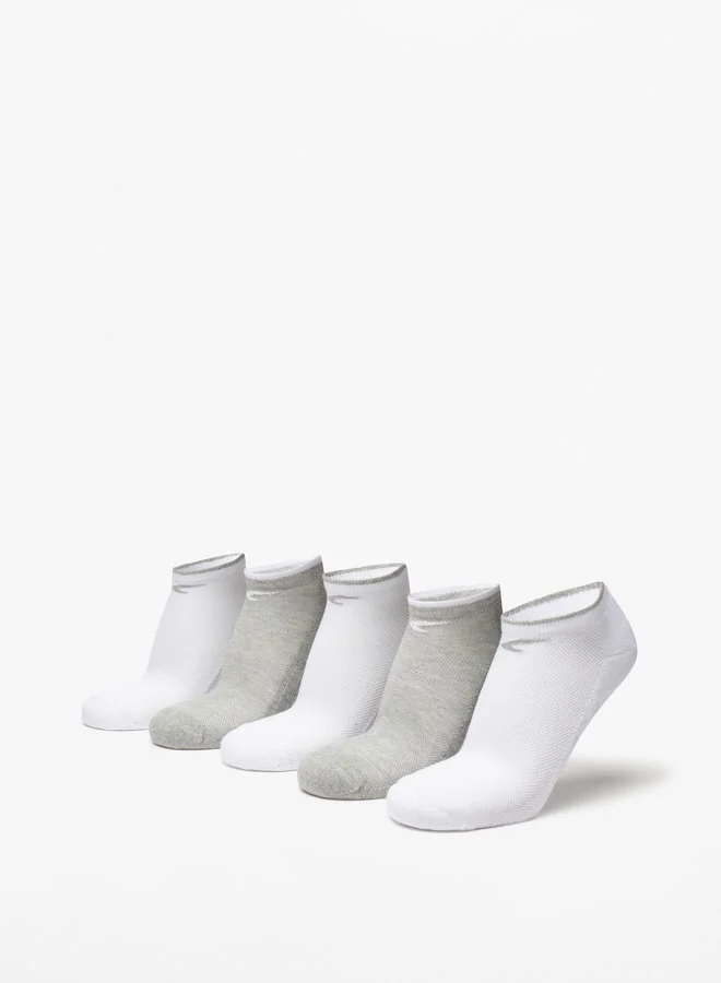 Dash Printed Ankle Length Socks - Set of 5