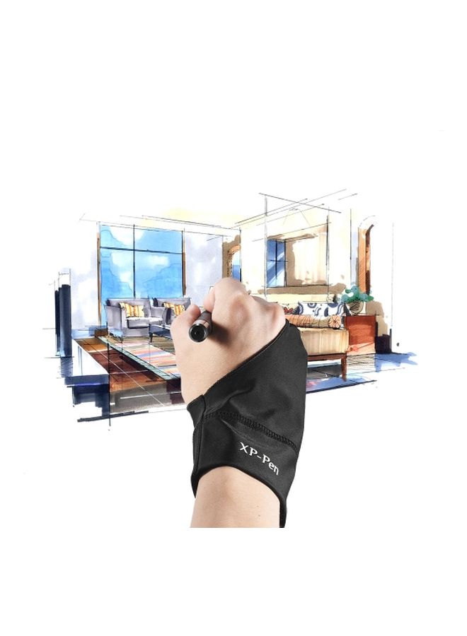 XP-PEN Two-Finger Suitable Glove Black  - Image 5