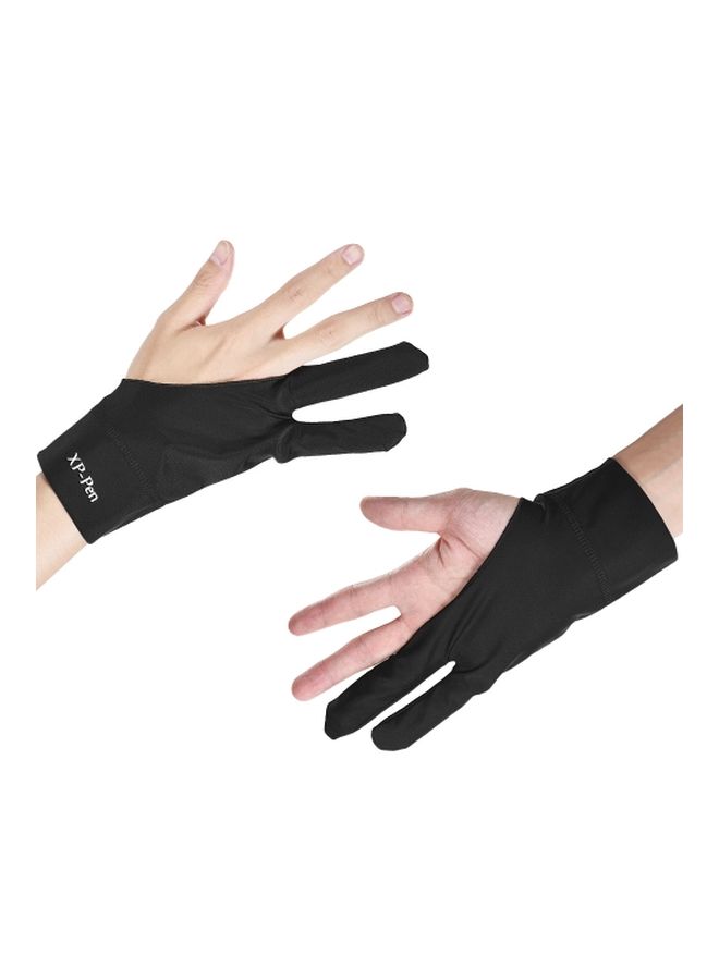XP-PEN Two-Finger Suitable Glove Black  - Image 3