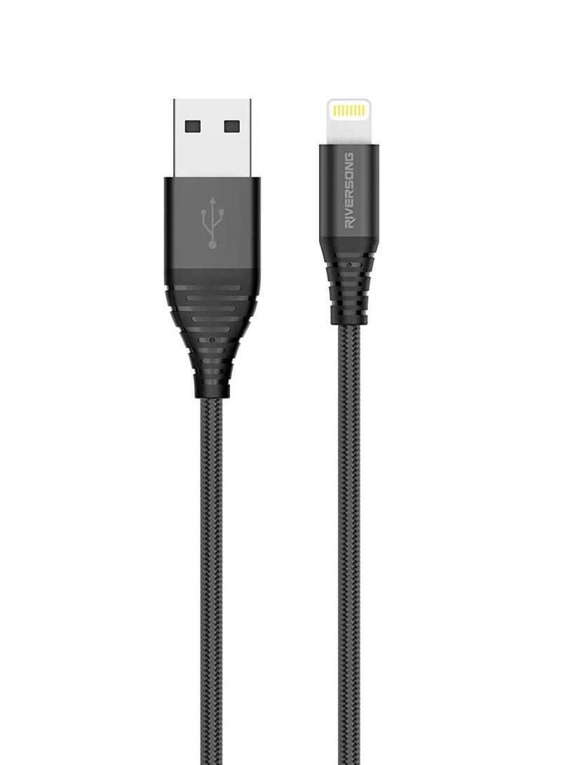 ريفرسونج كيبل شحن سريع 2.4أمبير - ألفا إس - 1 متر - Image 1