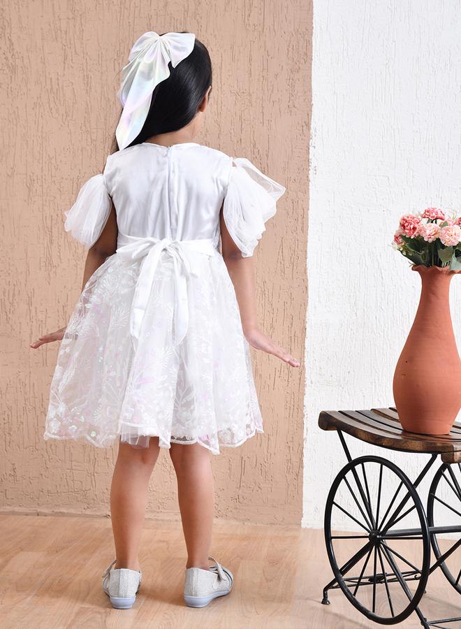 بيلا مودا فستان بتطريز الزهور - Image 2