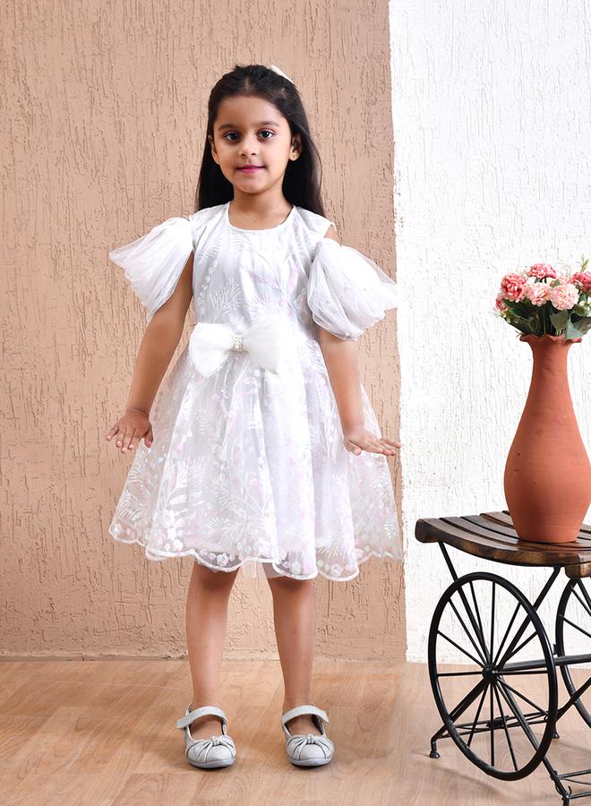 بيلا مودا فستان بتطريز الزهور - Image 1