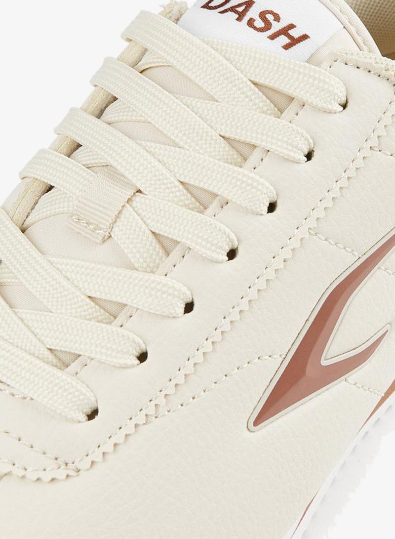 Dash Women Panelled Lace-Up Sneakers - Image 5