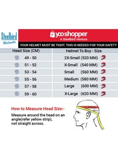 Steelbird Steelbird SBH-16 Ruby ISI Certified Open Face Helmet  - Image 2