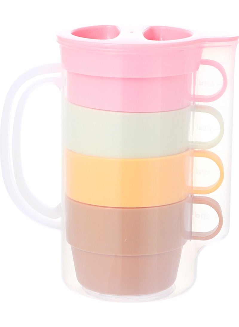 Cute Baby Animal Series Plastic Jug Set (1000ML) - pzsku/Z1FF54D3038384FF836EDZ/45/_/1736590541/466911dd-98dd-420b-92ed-e8fba04d6eeb