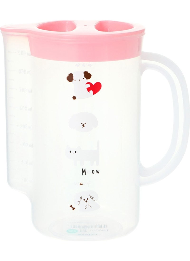 Cute Baby Animal Series Plastic Jug Set (1000ML) - pzsku/Z1FF54D3038384FF836EDZ/45/_/1736590558/b5c2ac33-3694-474d-9d79-5fe84e5bc324