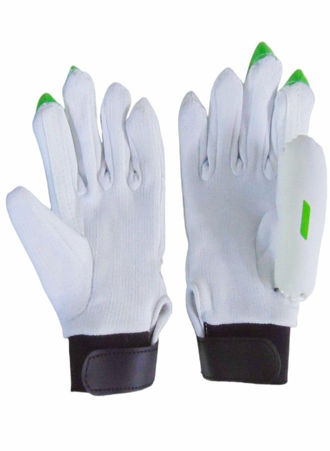 Wasan Cricket Batting Gloves Small Boy (7-10 Years, Green/White) - Image 4