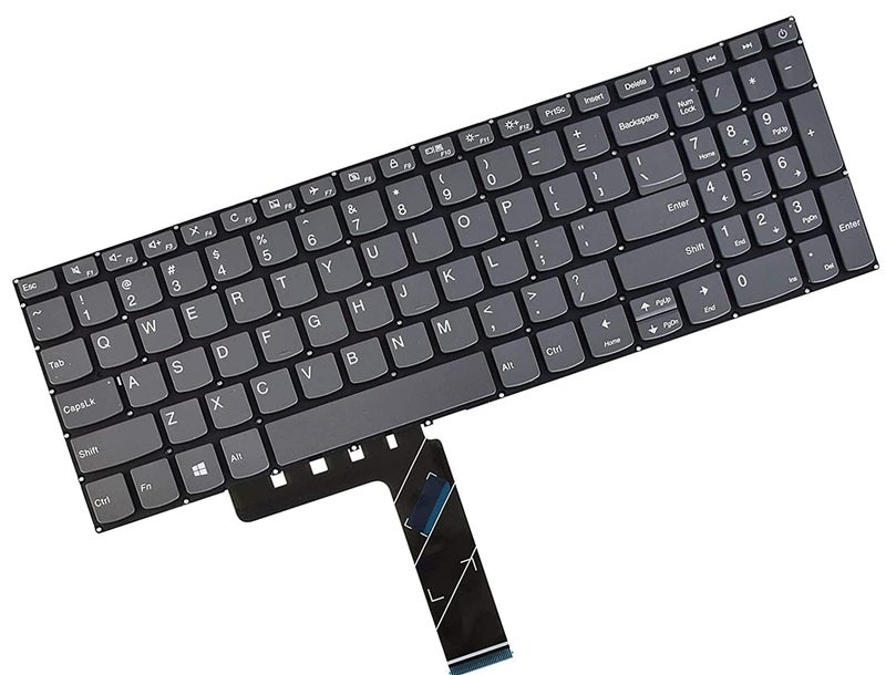 Wefly Laptop Keyboard Compatible for Lenovo ideaPad 520-15IKB S145-15IWL Series Laptop US Layout - Image 1