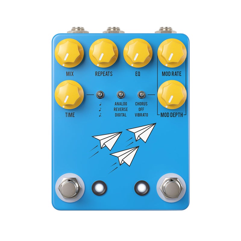 JHS Pedals Flight Delay Pedal, Blue - Image 5