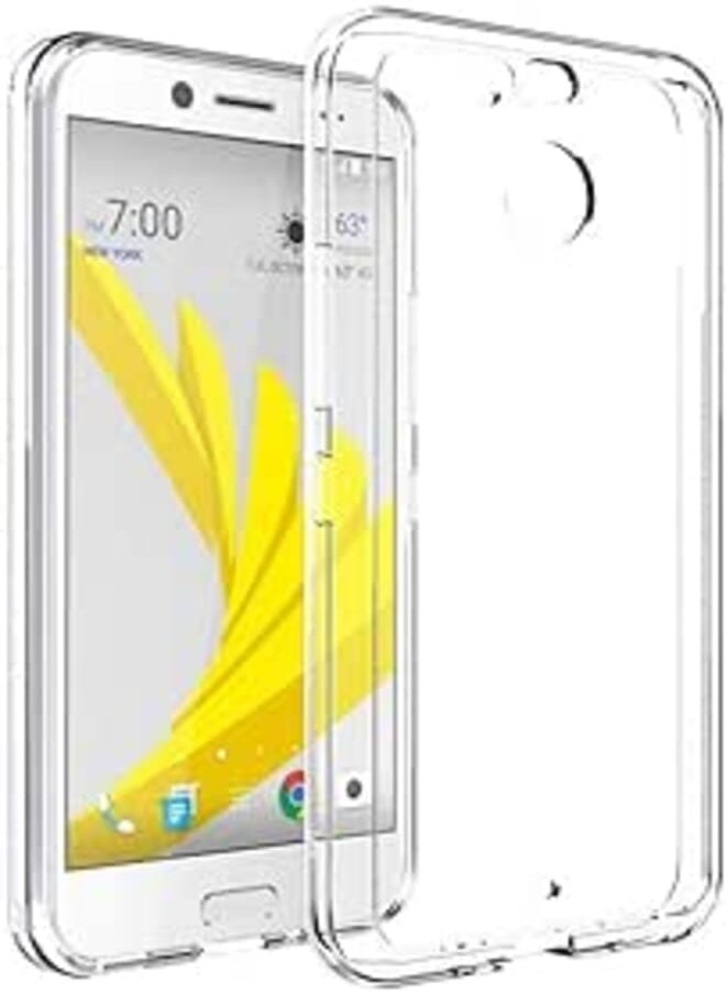 INEIX - Silicone Back Case Cover By Ineix For HTC 10 evo - Clear - Image 1