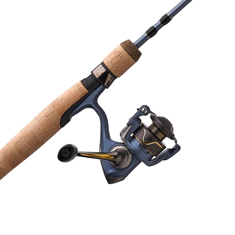 Pflueger President 30 with 6'6" 2Pc Medium Combo - PRESSP-6630M2 - Image 1
