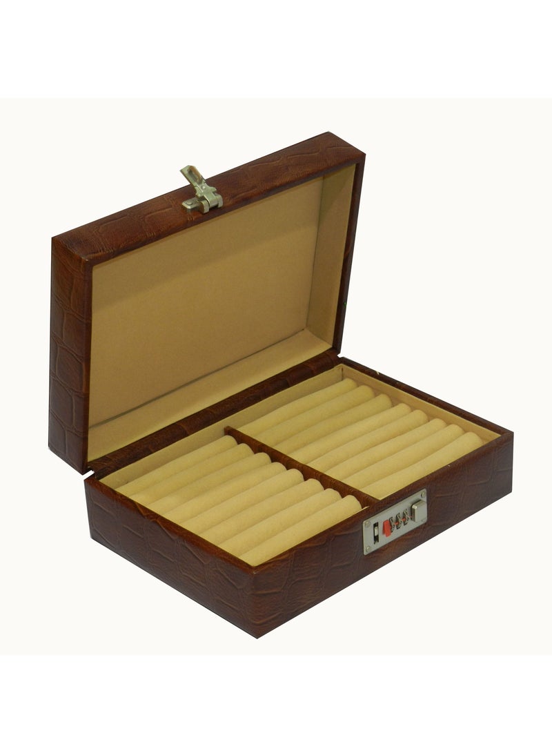LAVERI LEATHER Laveri Ring Storage Display Box with Ring Holder Showcase for Store Display, Jewelry Show & Home ~ Jewelry Tray Organizer  - Image 4