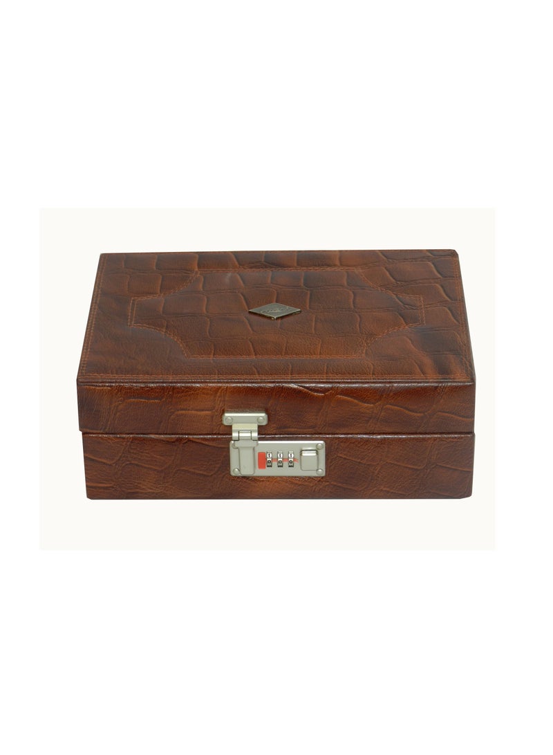 LAVERI LEATHER Laveri Ring Storage Display Box with Ring Holder Showcase for Store Display, Jewelry Show & Home ~ Jewelry Tray Organizer  - Image 5