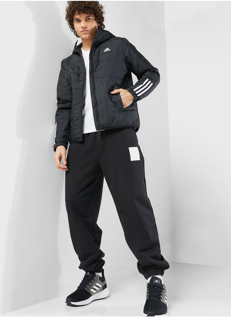 Adidas - 3 Stripe Itavic Hooded Jacket - Image 1