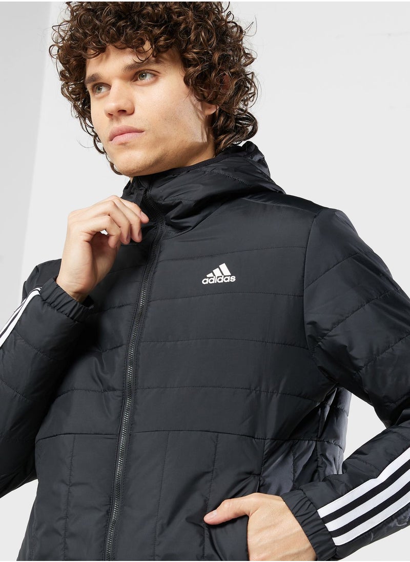 Adidas - 3 Stripe Itavic Hooded Jacket - Image 1