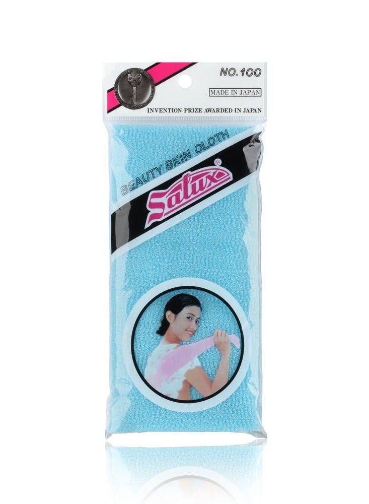 SALUX Nylon Japanese Beauty Skin Bath Wash Cloth/Towel - Blue