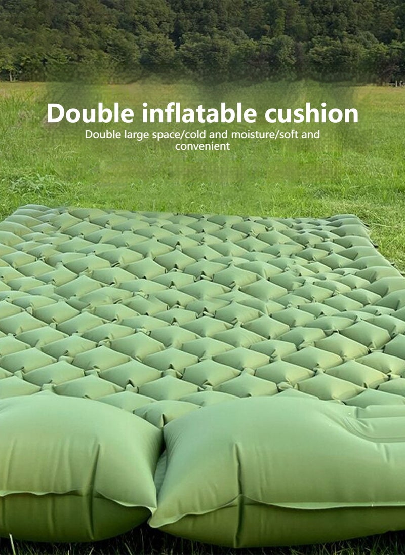 Sharpdo 2 Person Camping Sleeping Pad, Self Inflating Camping Mat with Pillow, Built-in Foot Pump, Good for Backpacking, Portable Camping Mat 200*125*8.5CM - Image 5
