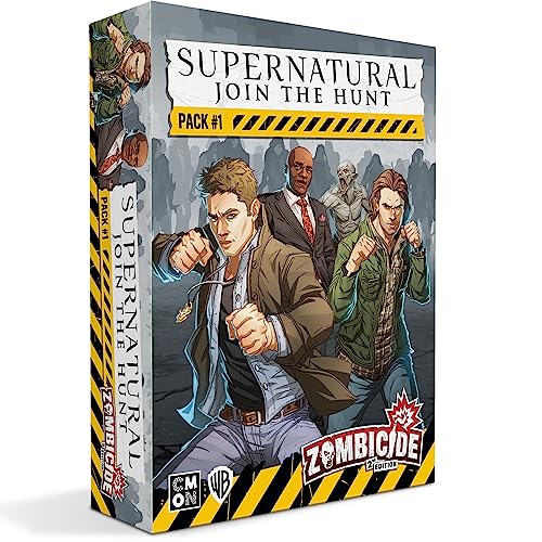 CMON Zombicide Supernatural Character Pack 1 Sam Dean Alpha Vampire Wendigo Unleash Hellish Action Cooperative Strategy Board Game for Ages 14 16 Players 60 Minute Playtime Made by CMON - Image 1