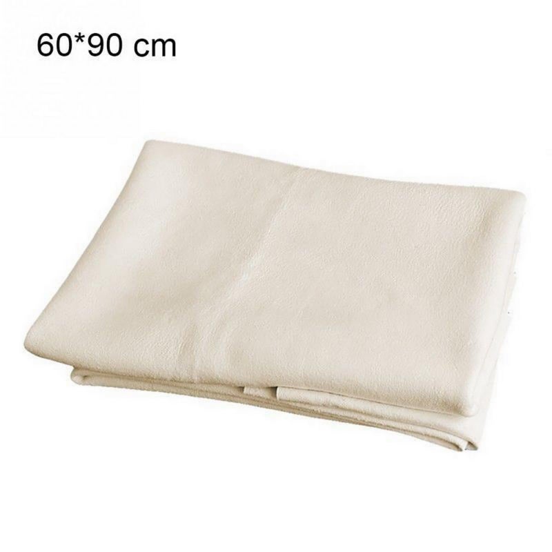 VANANA SUEIANNMN Car Nature Chamois Real Leather Washing Cloth Cleaning Towel Wipes Clean Cham H88 (60X90cm) - Image 3