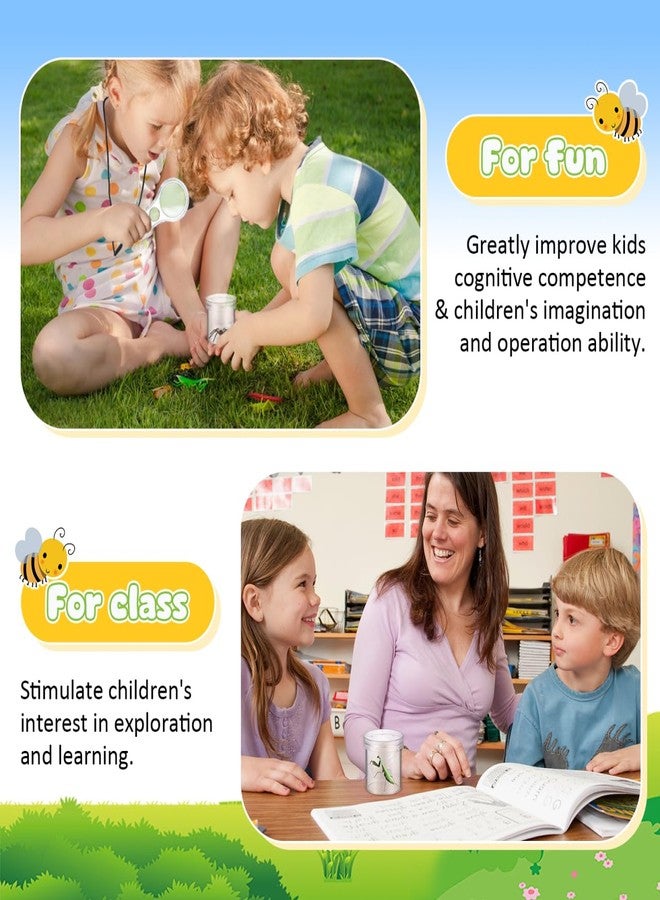 Balacoo 6 Pcs Bug Viewer Box: Magnifying Bug Catcher for Kids, Science Nature Exploration Tools for Children - 2.8 × 2.5 Inch - Image 5