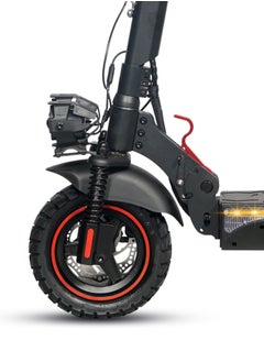 Crony T4 2000W high Speed Adult E-Scooter 48V/13AH, Max40-65kmm/h,10" Off Road Tyres,Dual Suspension＆Hydraulic Disc, Triple LED Headlamps, Big LCD Display, Easy Foldable Electric Commuter Skateboard,Smart Lock Motorized ebike,Long Range25-35KM, lightweight 25KG Aluminum frame,120KG Load Capacity Commuter Electric Scooter  - Image 3