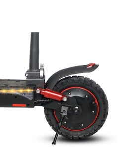 Crony T4 2000W high Speed Adult E-Scooter 48V/13AH, Max40-65kmm/h,10" Off Road Tyres,Dual Suspension＆Hydraulic Disc, Triple LED Headlamps, Big LCD Display, Easy Foldable Electric Commuter Skateboard,Smart Lock Motorized ebike,Long Range25-35KM, lightweight 25KG Aluminum frame,120KG Load Capacity Commuter Electric Scooter  - Image 4