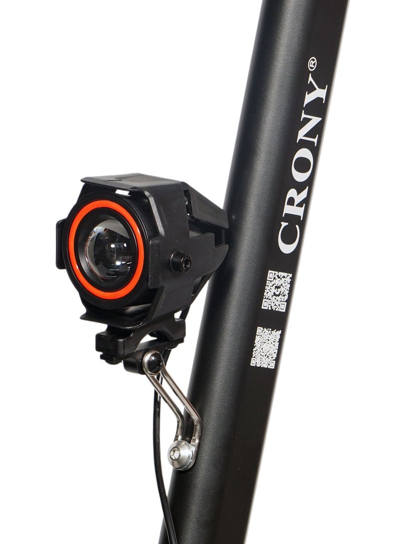 Crony T4 2000W high Speed Adult E-Scooter 48V/13AH, Max40-65km/h,10" Off Road Tyres,Dual Suspension＆Hydraulic Disc, Triple LED Headlamps, Big LCD Display, Easy Foldable Electric Commuter Skateboard,Smart Lock Motorized ebike,Long Range25-35KM, lightweight 25KG Aluminum frame,120KG Load Capacity Commuter Electric Scooter - Image 5