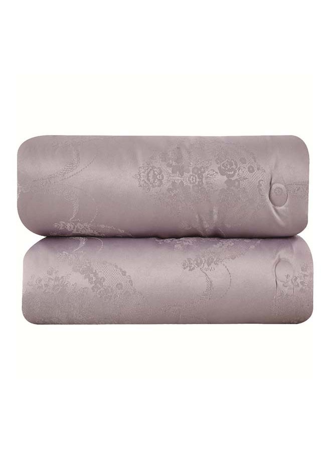 Hours - Hours comforter set with a durable and soft jacquard fabric and a modern and distinctive pattern that satisfies all tastes, 4 pieces, single size - Image 1