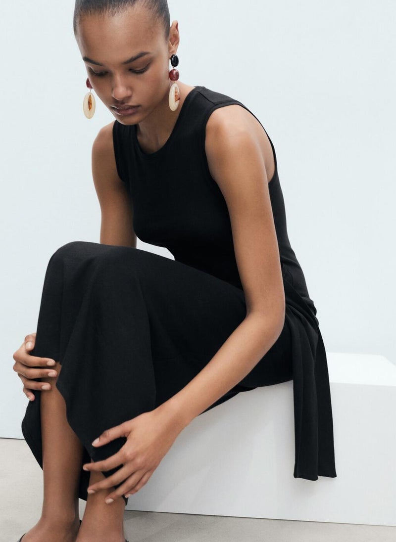 MANGO Knot Detail Dress  - Image 5