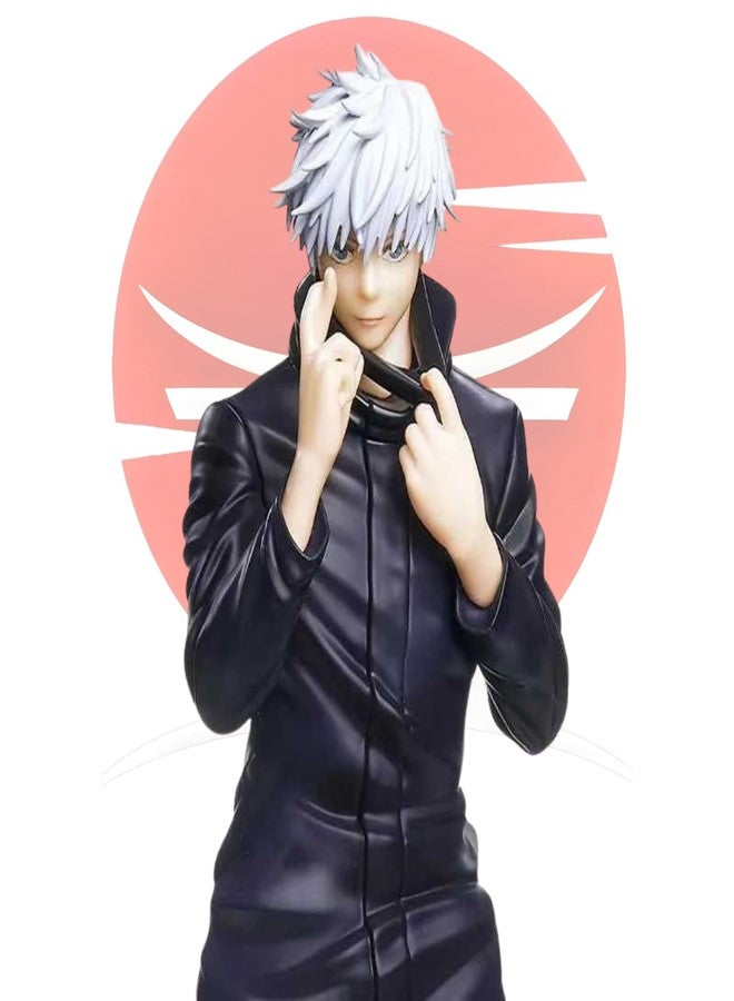 Realmkart Gojo Action Figure JJK Gojo Satoru Action Figurines Infinite Void Anime Action Figure 20CM Figure GOJO JJK Anime Gifts,Office Table, Study Table - Image 2
