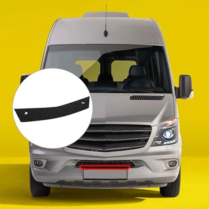 Sunisfa Front Lower Centre Bumper Step Seamless Fit 9068850411 Front Bumper Tread Step Plate Trim Replacement for Sprinter W906 2014-2017 - Image 2