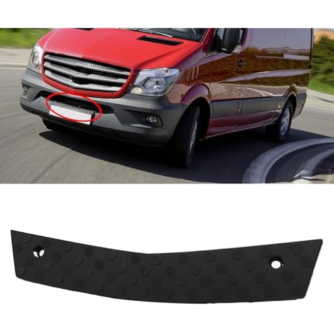 Sunisfa Front Lower Centre Bumper Step Seamless Fit 9068850411 Front Bumper Tread Step Plate Trim Replacement for Sprinter W906 2014-2017 - Image 4