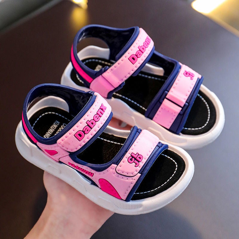Boys Sandals 2023 New Fashionable Summer Mid-Big Children Soft Bottom Non-Slip Children Girls Baby Boys Beach Shoes - Image 4