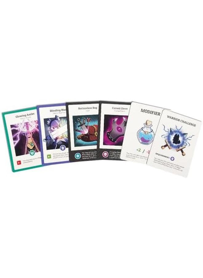 Here To Slay Warriors And Druids Expansion Pack Strategic Role Playing Card Game For Kids Teens And Adults 2 6 Players Ages 10 Plus Brutal And Adorable Great For Family Game Night  - Image 4
