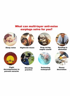 Quiet Noise Canceling Earplugs for Sleep Noise Sensitive and Work, Concerts, Red - pzsku/Z1FF6BF53A452E22C33CCZ/45/_/1683714589/eb2a8f7a-7a3a-4bd8-a53f-b16f29d3a4d7