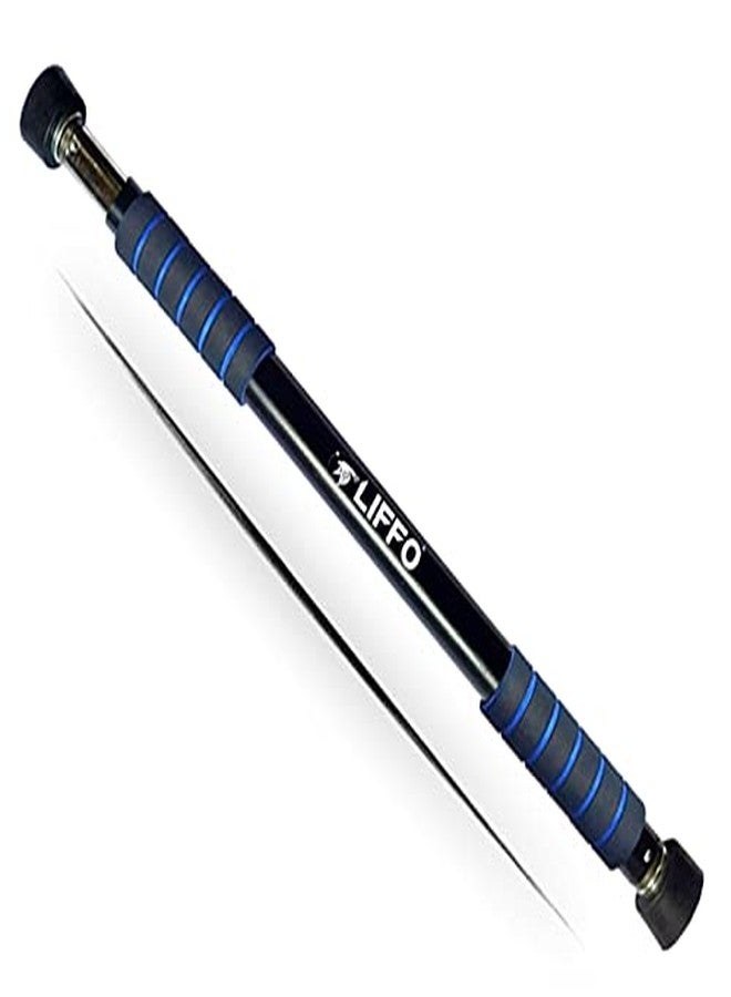 Liffo Pull-UP Bars For Home, Chin-up Bar, Door Way Door Mounts Steel Rod for Home Fitness and Exercise Heavy Duty (Blue) - Image 3