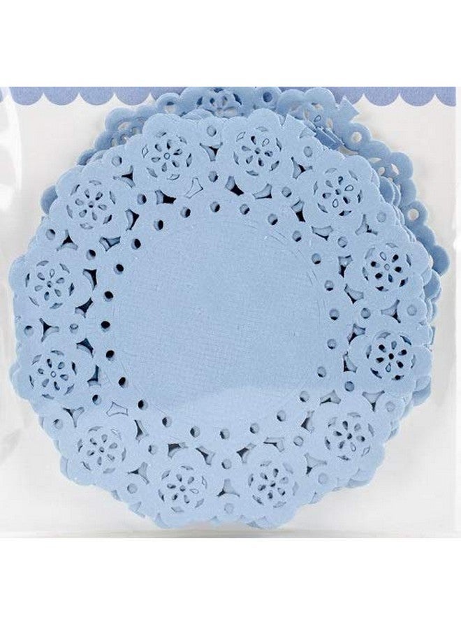 DOODLEBUG Mini Doilies (75 Pack) Blue Jean - Image 2