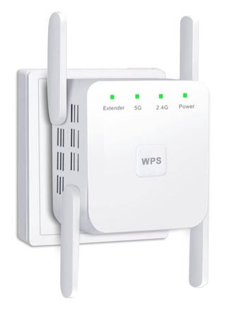 Anmi WiFi Extender 2.4G/5G Dual Band Repeater, Speed 1200Mbps with Ethernet Port White - pzsku/Z1FF6D34E45F8E6411A99Z/45/1750889804/2dde4d65-cbf9-4c41-8e36-3ace2a831f79