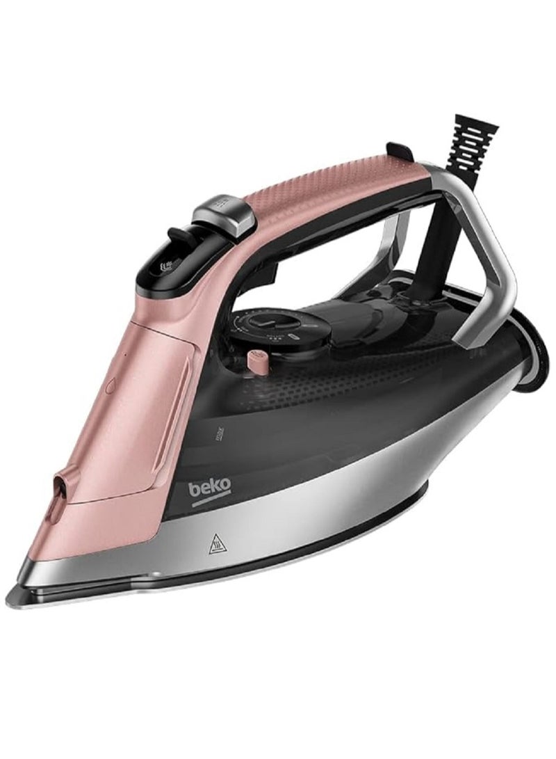 Beko Steam Iron 350 ml 3000 W SIM8130P Pink - Image 1