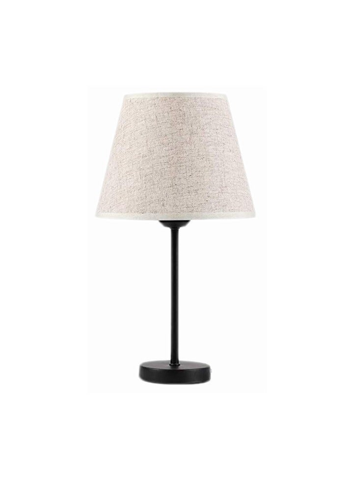 والالا الشمال الرجعية نمط الحديد غطاء من القماش النسيج لمبة مكتب غرفة نوم دافئة فندق غرفة دراسة الديكور السرير الجدول مصباح - Image 4