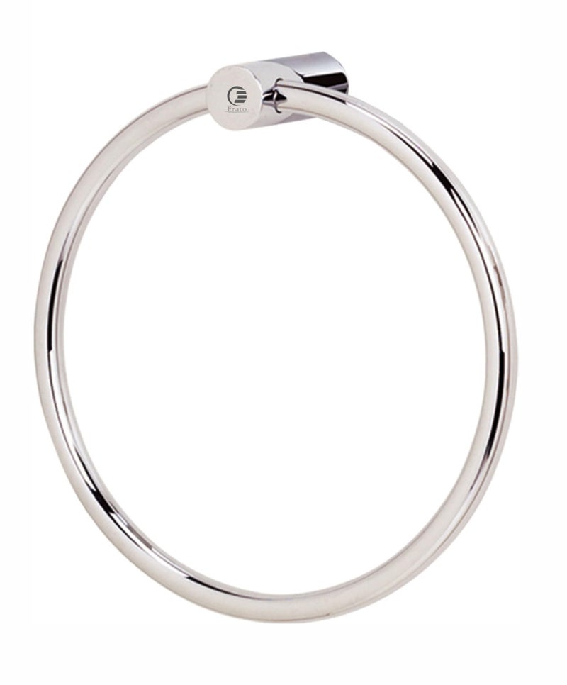 ERATO™ Wall Mount Hand Towel Ring Holder for Kitchen Bathroom/Wash Basin Towel Holder Ring (Stainless Steel, Pack of 3) - Image 4